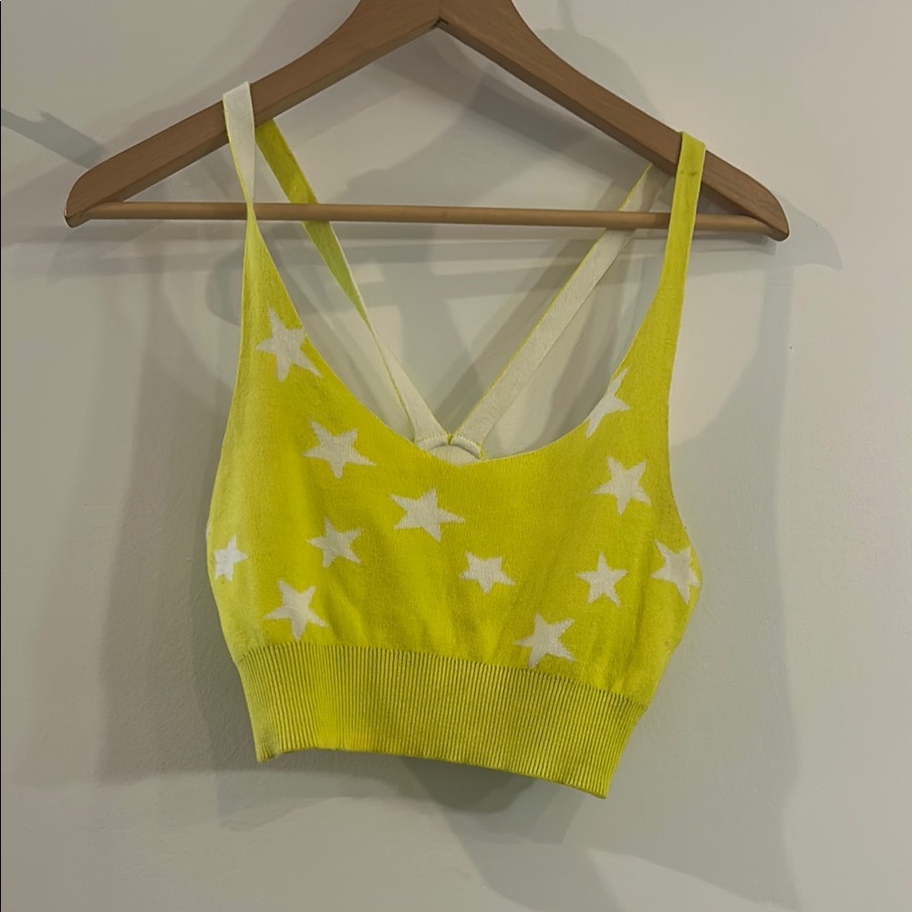 Reebok Yellow Tank Top